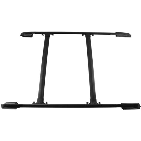 Aluminium Black Roof Rails Rack Cross Bars Set For Toyota RAV4 MK3 2006-2012