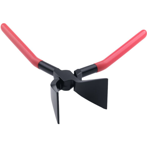 45 Degree Steel Hand Seamer Angled Sheet Metal Folding Pliers 28cm 1PC (1/5)