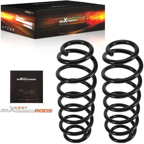 2pcs Rear Coil Springs for VW Golf 1K1 AJ5 MK V VI 2.0 TDI 2004-13 Golf MK5 MK6