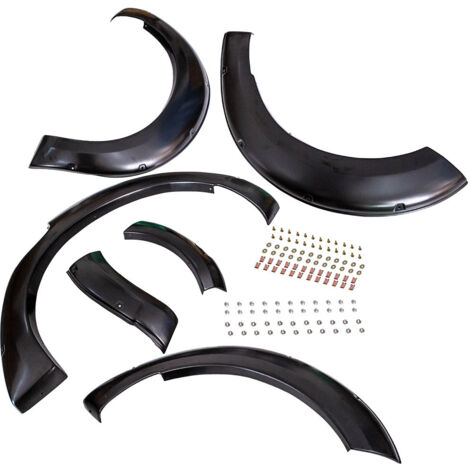 6X Wheel Arches Set Fender Flares Styling Kit For Nissan Navara D23 Np300 14-20 (1/5)