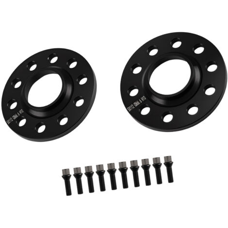 10mm 5x112 Black Wheel Spacers for Mercedes E-Class E53 2018-2020 66.6mm Hub