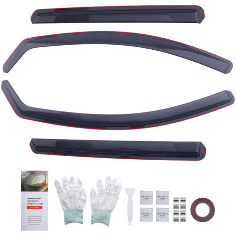 Window Visors Wind Deflectors for Nissan Qashqai 2014-2021 In-Channel Set 5 Door (1/5)