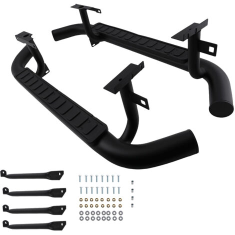 Heavy Duty Side Steps Bars for Land Rover Defender 90 L316 2003-2016 Steel (1/4)