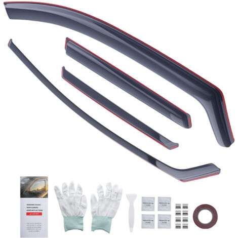 Side Window Deflectors for Toyota Auris 2012-2019 In-Channel Rain Guards 4PC (1/5)