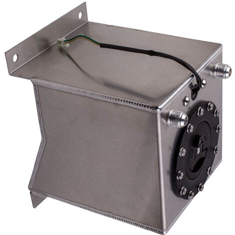 Universal 2.5 Gallon Fuel Cell Tank Lightweight Aluminum with fuel sensor