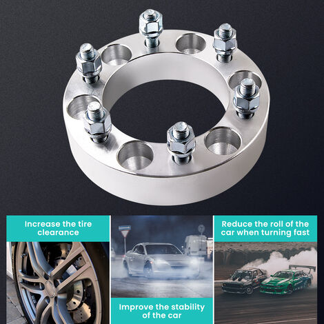 1.5" 38mm Wheel Spacers 6 X 139.7 6x5.5 For Landcruiser Patrol Pajero Hilux (1/5)