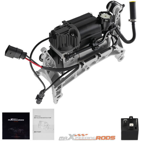 Air Airmatic Suspension Compressor + Bracket For Audi Q7 4L 2006-2015 4L0698007C (1/5)