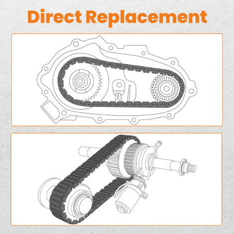 Mercedes-Benz Transfer Case Rebuild Kit (Chain & Gears) For ML, GL, R-Class 2006-2016