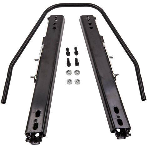 ⭐⭐⭐⭐⭐ Car Racing Bucket Seat Runners Sliders Subframe Universal Double Lock 270mm-345mm