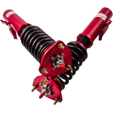 CLASSIC-AutoParts Coilover Shock & Spring Kit For 1993-2001 Subaru Impreza WRX GC8 – Height Adjustable