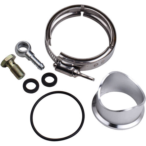 Blow Off Dump Valve Turbo 50mm Tial style BOV with V Band Flange Universal (kit)