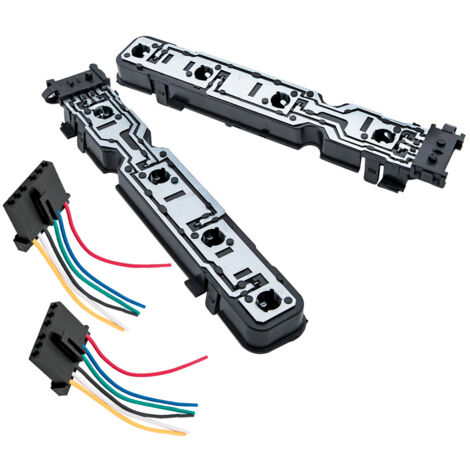 pair Left+Right Rear Lamp Bulb Holder + Wiring Loom Connector For Ford Transit (1/5)