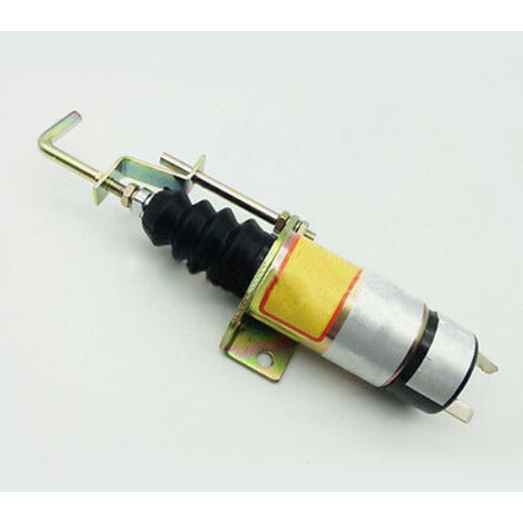 12V Fuel Shut off Stop Solenoid Valve For Lister Petter engine Diesel 36607197