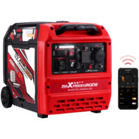 Inverter Generator 5KW Electric/App Start Portable Design with wheels & handle