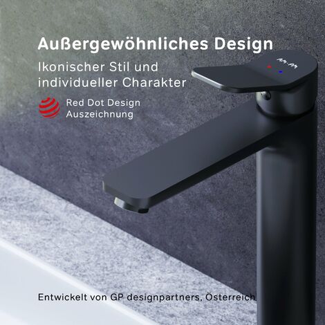 Badezimmer-Wasserhahn In Gebürstetem Gold – Mit Pop-Up-Ablauf, 10,2 Cm Mittelabstand, 360° Schwenkbar