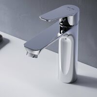 AM.PM Wasserhahn Bad Chrom Waschtischarmatur Bad Armatur Mischbatterie Waschbeckenarmatur Einhebelmischer Badezimmer