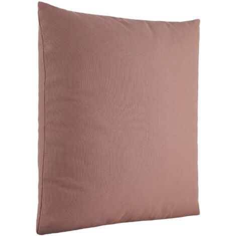 EGLO LIVING Kissen Iles, Couch Zierkissen Basic, Dekokissen aus Baumwolle und Polyester in Mauve, Kissenbezug mit Inlett, Sofakissen 50x50 cm (1/5)