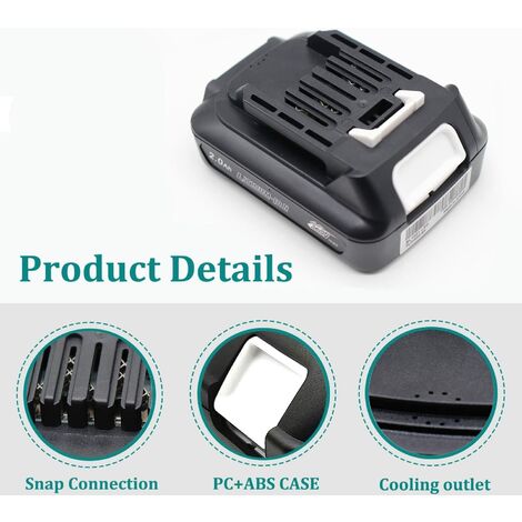 Fast Lithium Battery Charger For 10.8v 12v Makita Dc10wd/bl1015