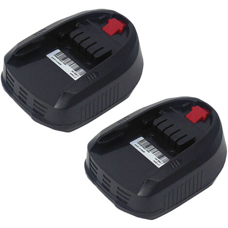 2X Battery 14,4V for BOSCH PSR 14.4 LI-2 PSR 14.4 LI PSB 14.4 LI-2 lampe PML 18 LI Series for Bosch 2 607 225 273, 2607 225 274, 2 607 225 275, 2 607 225 472, 1 600 Z00 002 1.5Ah (1/5)