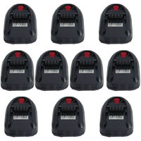 10X Battery 14,4V 1500mAh for Bosch Power Tool 14.4V PSR PSB 14.4 LI-2 PML 18 LI Series AL2215CV AL2204CV 2607336194