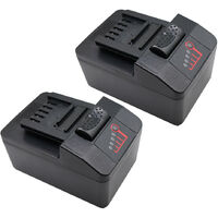 2X Battery CTB8185 for Snap-On Battery CT8850 CTB7185 CTB8187 CT7850 CDR7850H CTL7850 18V 4000mAh Lithium LED
