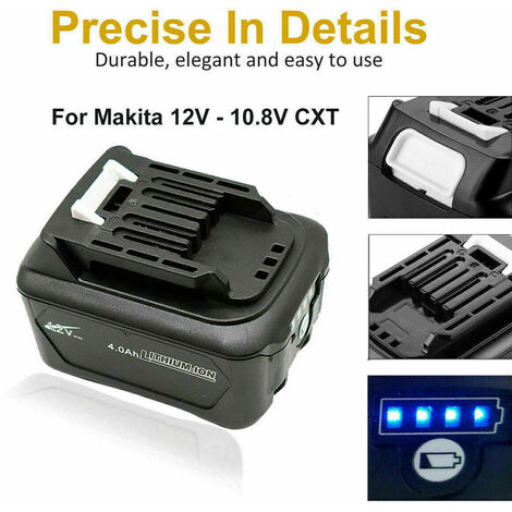 For MAKITA 12V 10.8V Li-ion Battery Charger 2Ah CXT BL1021B BL1020 - Foto 10