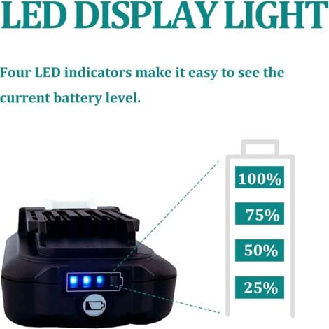 BL1021B Akku für Makita 10.8V  12V Max. 2,0Ah Elektrowerkzeuge Akku BL1015 BL1040 BL1016 BL1020B BL1021B BL1041B BL1040B für Makita 197396-9 632F63-0