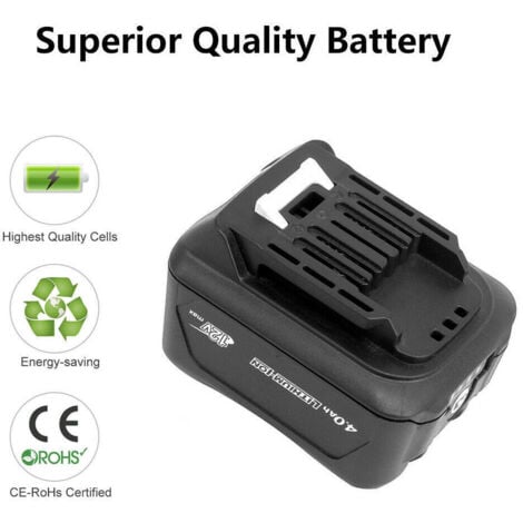 2X Akku für Makita 12V 10,8V CXT 4000mAh BL1041B BL1021B BL1020 BL1040 BL1040B-2 BL1015 BL1016 JR103D TDZ110D DF0331D