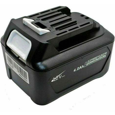 2X BL1041B 4.0Ah Akku mit Ladegerät DC10WD DC10SB, Ersatz für Makita 12V 10,8V BL1016 BL1015 BL1021B BL1040 BL1020, Kompatibel mit Makita JR103DZ DF333DZ
