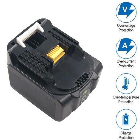 2 STüCK 14,4 V 3,0 Ah Ersatzakku für Makita BL1430B BL1415N BL1430 BL1415 BL1440 Akku für Makita 196875-4 194558-0 195444-8 196388-5 194065-3 DTD133 Batterie LED