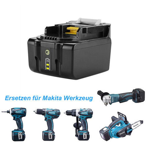 2 STüCK 14,4 V 3,0 Ah Ersatzakku für Makita BL1430B BL1415N BL1430 BL1415 BL1440 Akku für Makita 196875-4 194558-0 195444-8 196388-5 194065-3 DTD133 Batterie LED