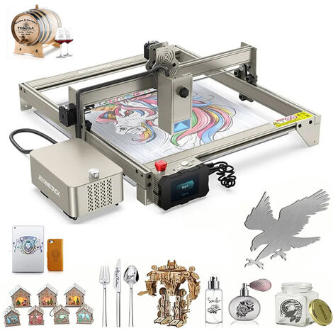 LONGER 120W Lasergravierer 20W Laser - 4-in-1 CNC Maschine Mit Touchscreen