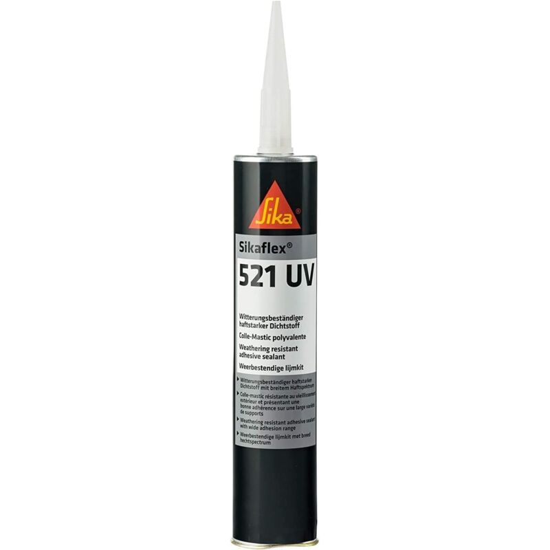 Sigillante Poliuretanico SikaFlex 521 UV 300ml Adesivo Polimero Resistente Alle Intemperie E Uv Grigio 82860451 Terostat Sigillante Camper - Foto 14