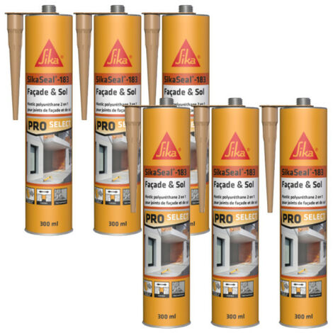 6er Set Sikaflex 521-UV Profi Polyurethan-Hybriddichtstoff 300ml