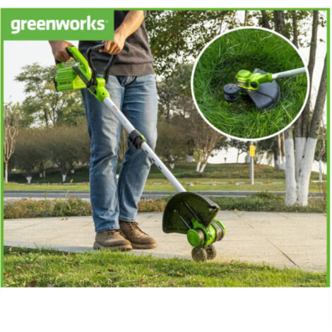 Greenworks 40V Akku Rasentrimmer Für Mittelgroße Gärten