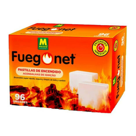 Fuegonet Zündtabletten (Packung mit 96 Einheiten) 231442N Massó