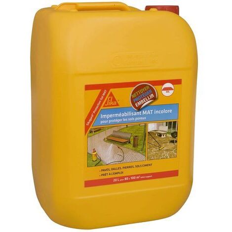 Wasserabweisend SIKA - Sikagard-210 Protecteur Sol Mat - 20L