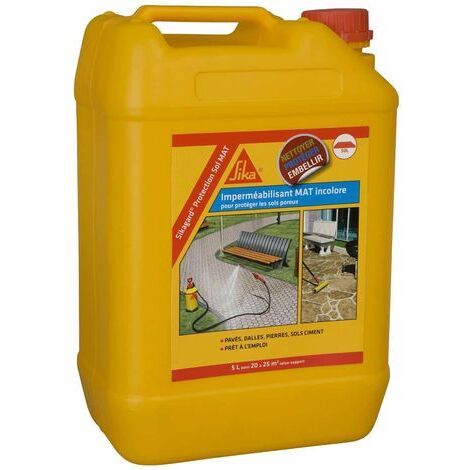Wasserabweisend SIKA - Sikagard-210 Protecteur Sol Mat - 5L