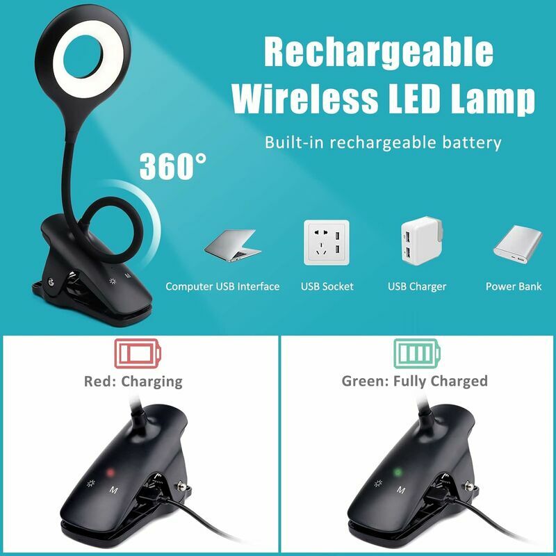 1pc Lampe De Bureau LED, Lampe De Table À Bras Oscillant Avec Pince, Lampe  De Travail Flexible, Lampe De Bureau D'architecte Respectueuse Des Yeux,  Cordon D'alimentation USB Avec Interrupteur, Lampes De Bureau