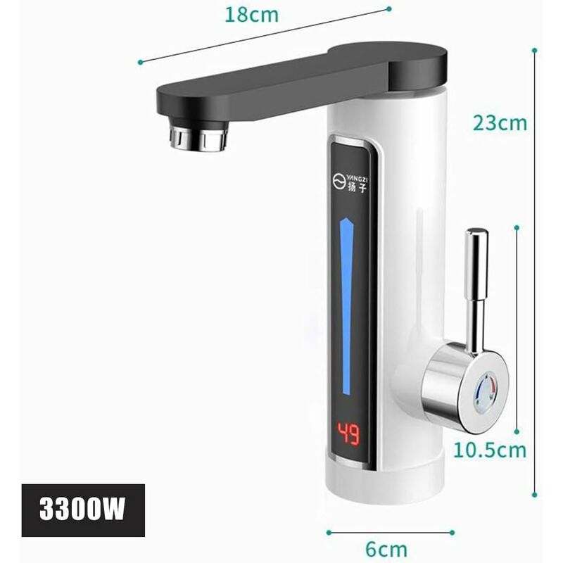 Inhouse Robinet de cuisine de luxe à poignée simple rétractable pivotant à 360  degrés avec douchette latérale - Wayfair Canada