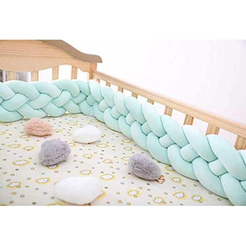 Tresse pare-chocs de lit pour bébé 1M/2M/3M/4M - ZenBaby™