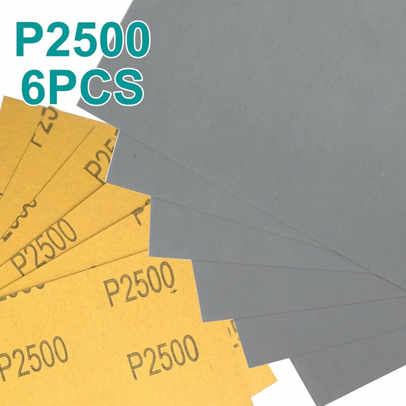 PRIMEX - 50 feuilles Papier de verre grain 120 - Feuilles souples