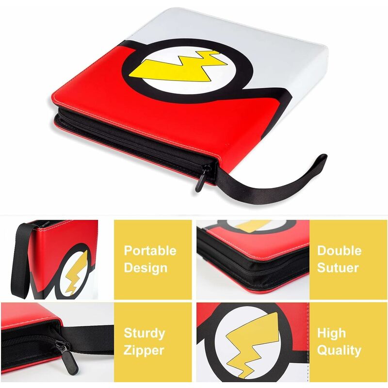 Porte carte, classeur, album, ideal pour rangement ou transport carte  pokemon
