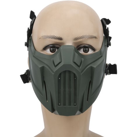 Masque de protection,Demi-garde tactique respirante et confortable