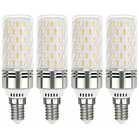 Ampoule LED E14 Blanc Froid, 12W équivalent 100W Ampoule Incandescente,  6000K Ampoules LED Culot Edison à