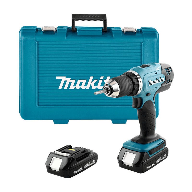 Bohrschrauber 18V LXT (2x 1,5 Ah) in MAKPAC - MAKITA DDF453SYE