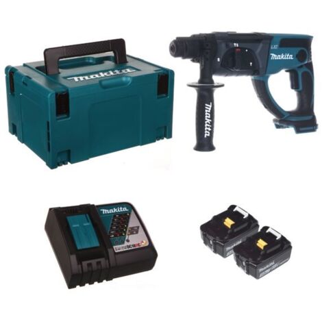 Meißelhammer SDS-Plus 2J 18V LXT (2x3,0 Ah) in MAKPAC - MAKITA DHR202RFJ