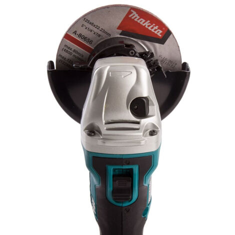 Winkelschleifer 18V LXT Ø125 mm (2x5,0 Ah) in MAKPAC - MAKITA DGA506RTJ