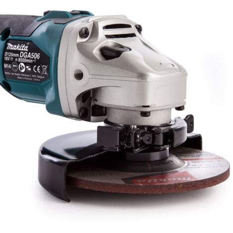 Winkelschleifer 18V LXT Ø125 mm (2x5,0 Ah) in MAKPAC - MAKITA DGA506RTJ