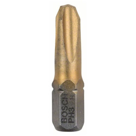 Kreuzschlitzbit PH 3 extra hart 25 mm (25er Pack) - Bosch 2607002489